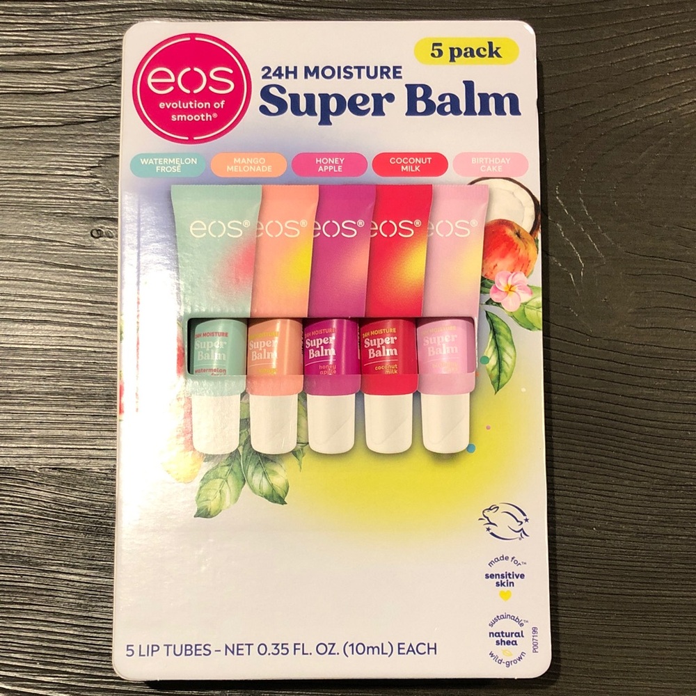 eos Super Balm 5-Pack Lip Balms